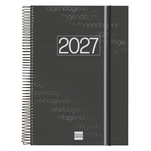AGENDA YEAR E40 210X297 1DP 2027 NEGRO
