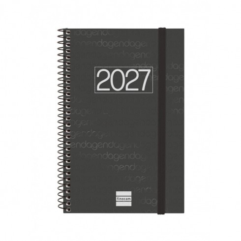 AGENDA YEAR E5 117x181 SVH 2027 NEGRO
