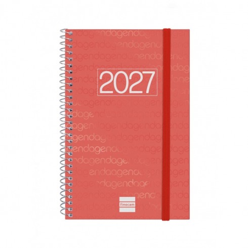 AGENDA YEAR E5 117x181 SVH 2027 ROJO