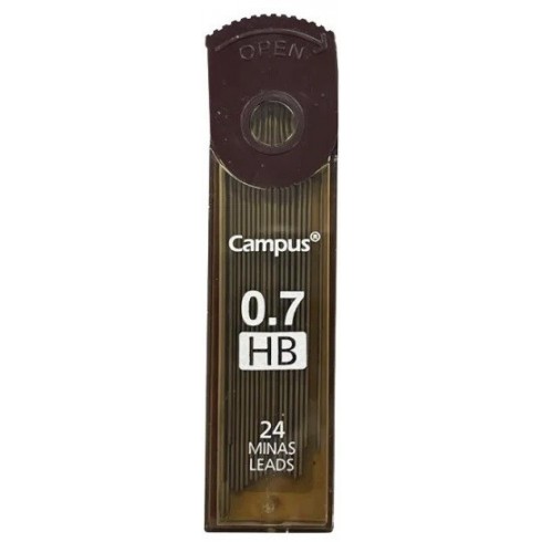 MINAS CAMPUS 0,7 HB ESTUCHE 24 MINAS