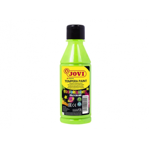 TEMPERA LÍQUIDA JOVI FLUORESCENTE 250ML VERDE