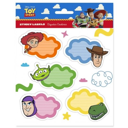 ETIQUETAS ESCOLARES PREMIUM DISNEY PIXAR TOY STORY