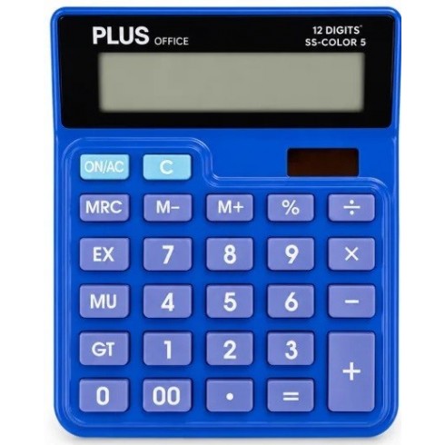 CALCULADORA PLUS SS-COLOR 5 AZUL