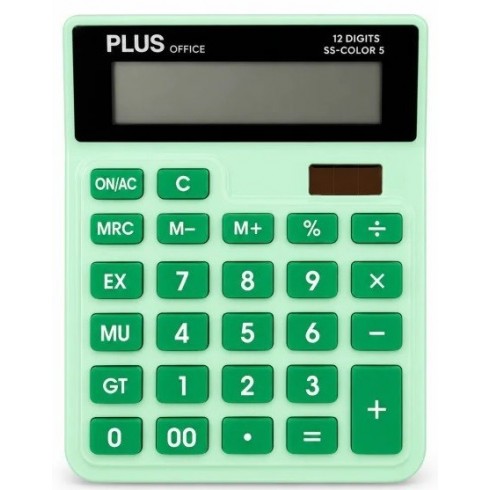CALCULADORA PLUS SS-COLOR 5 VERDE